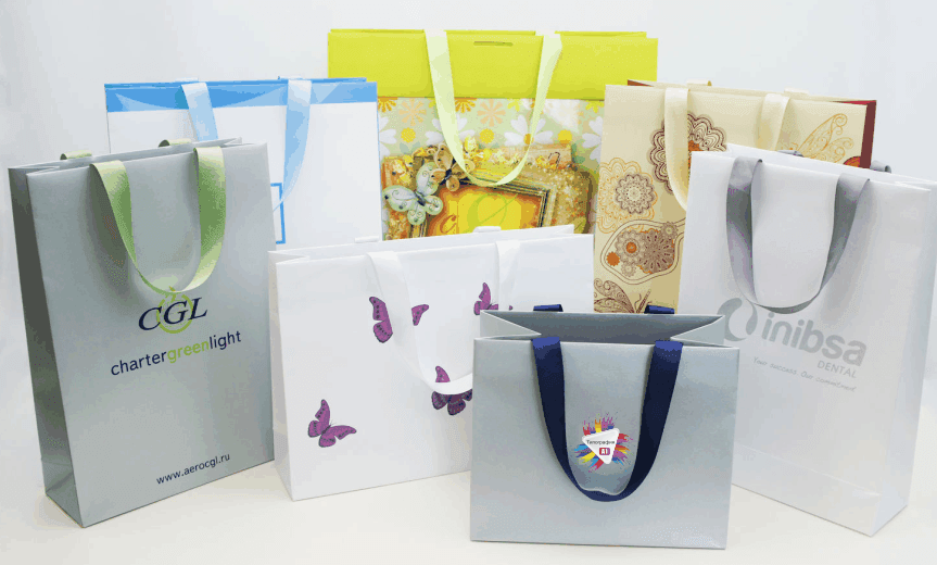 Бумажные пакеты на заказ