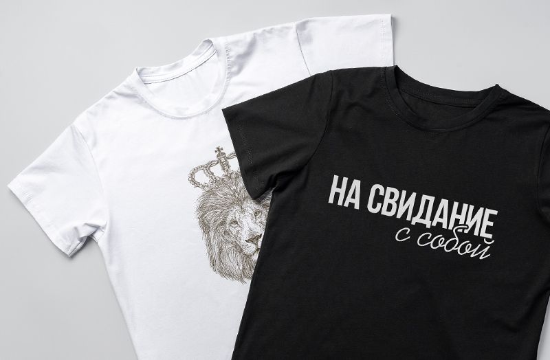 Печать на футболке